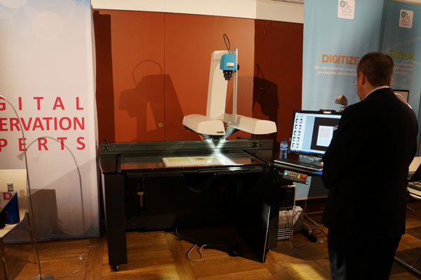 Exhibición del escáner de i2s en los DDays con libnova